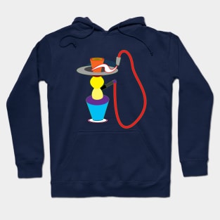 color smoke Hoodie